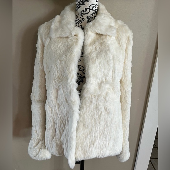 Theory Rabbit Fur Jacket - Picture 1 of 11